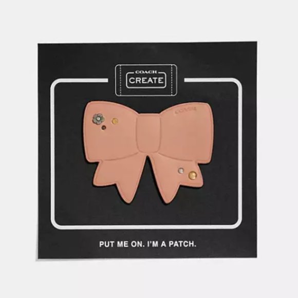 Coach Bow Shoe Patch - Picture 2 of 8